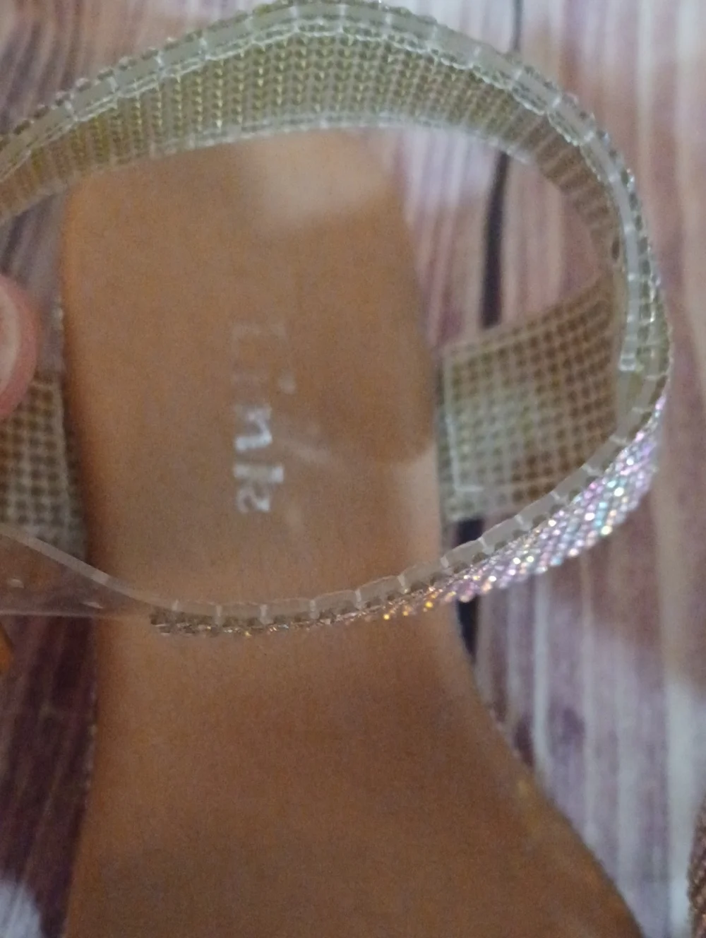 Link Bling Buckle Sandals Little Girl Sz 12